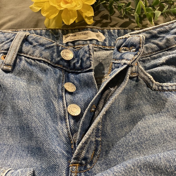 Garage denim ex-boyfriend, ripped, 4 button jeans size - 00 :) - Picture 5 of 8